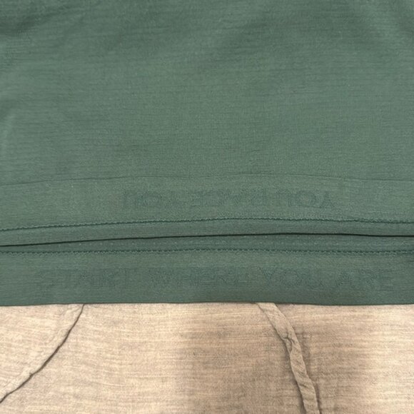 Lululemon Swiftly Tech Long Sleeve Shirt 2.0 Race Length in Medium Forest Size 8 - Picture 7 of 9